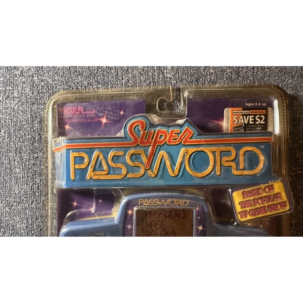 Tiger Electronics Super Password Brand New & Sealed 2000